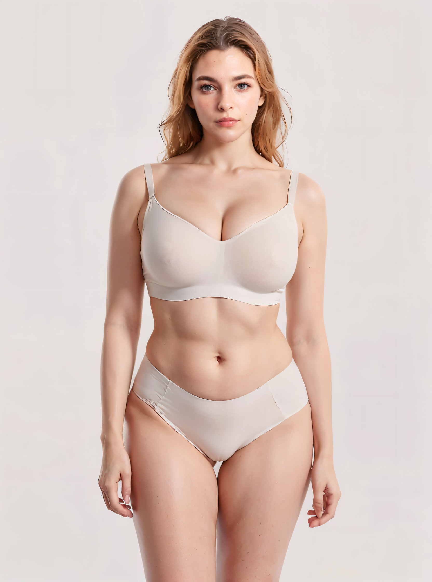 Plus size seamless bra 